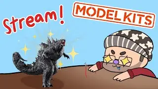 Franken Lerch Livestream | GODZILLA SKELETON MODEL KIT #2