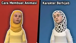 Cara membuat animasi karakter BERHIJAB di android