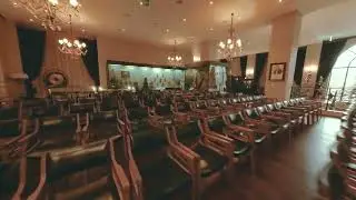 [SKYCHRIO] Instrument Concert Hall I FPV Indoor Drone Video