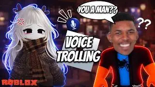 GIRL Voice Trolling on ROBLOX | 