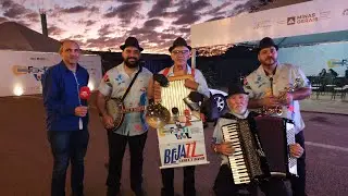 A banda BeJazz marca presen&ccedil;a no Festival