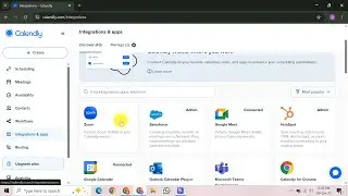 Как подключить Zoom к Calendly