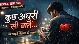 कुछ अधूरी सी बातें… 💔 | हर टूटे दिल की कहानी | Sad Hindi Song