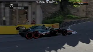 Sebastian Vettel drives with 6 wheels on F1 2021