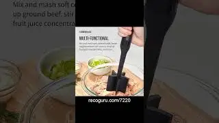 No More Meat Clumps! Farberware Masher Review
