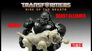 UNBOXING TRANSFORMERS RISE OF THE BEASTS BEAST ALLIANCE OPTIMUS PRIMAL & ARROW STRIPE