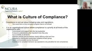 What is a Culture of Compliance?
