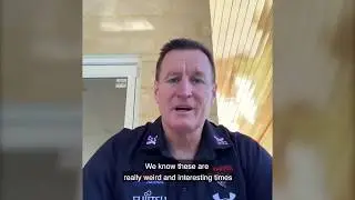 Message from the coach
