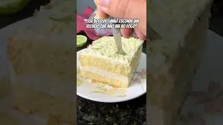 🍋 Bolo mousse de lim&atilde;o com recheio no liquidificador