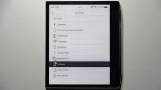 Как проверить обновления программного обеспечения на POCKETBOOK Era Color