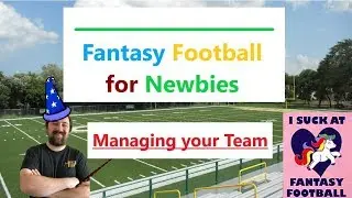 Fantasy Football for Newbies - Managing your Team