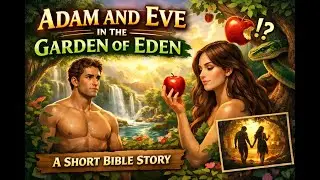 Adam and Eve in the Garden of Eden A Short Bible Story