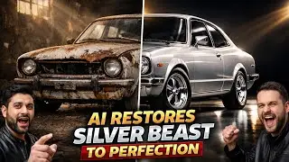 AI ASMR Car Restoration | From Total Rust to Brand New Classic Car