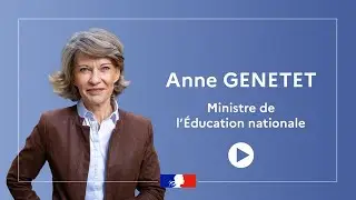 Message de la Ministre Anne Genetet aux professeurs pour le futur de notre École