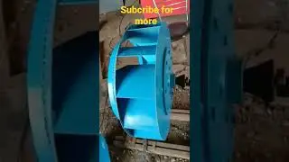 AIR BLOWER FAN BALANCING IN HYDERABAD #machines #engineering #telangana #youtubeshorts  #trending