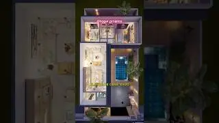 Planta de casa 10x20 - casa em L