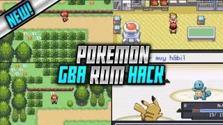 New Pokemon Gba Rom Hack | Amazing graphics | Invisible Charizard