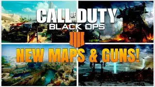 *NEW* Black ops 4 Multiplayer Maps & Guns! (BO4)