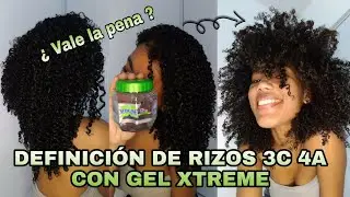 DEFINICIÓN DE RIZOS 3C 4A CON GEL WET LINE XTREME ¿Vale la pena? |Rachell Santos