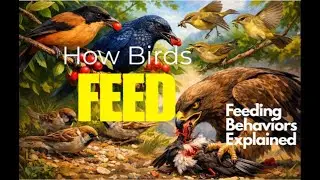 How Birds Feed | Different Feeding Styles in Birds Explained