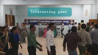 Induction training SCERT Raipur । interesting game । in door games ।