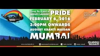 Queer Azaadi Mumbai Pride March, 2016!