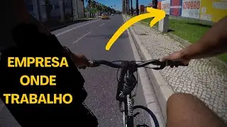BIKE VLOG 1 - MONTIJO AO ALCOCHETE | EMPRESA ONDE TRABALHO | PRAIA