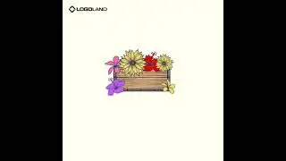 Vintage Logo Design in illustrator | Florist Logo in Illustrator | Flower Logo Design