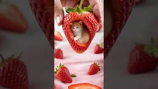 OMG😍CUT CAT LIVE IN A SPECIAL HOUSE !! #ai #cat #shorts