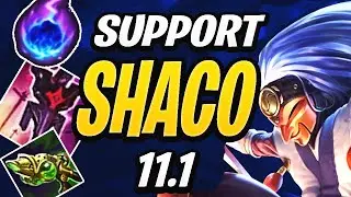 IS SHACO SUPPORT BETTER THAN SHACO JUNGLE? | Road to Challenger