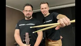 Against the Current - lullaby (bass and drum cover)