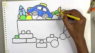 25 ACTIVITY COLOUR TOY BOX