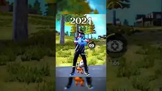 Free Fire 2024 vs 2018 | ff old vs new #freefire #short #viralshort