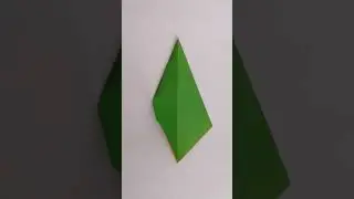 Origami Tree easy origami tutorial