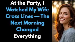 At the Party, I Watched My Wife Cross Lines — The Next Morning Changed Everything