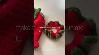 crochet scrunchies have my heart ❤️ #crochetscrunchie #crochet