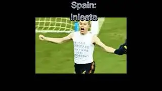 Countries and their best ever footballer (part 2) #football #footballedits