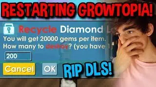 RESTARTING GROWTOPIA | Tery & ZStep Restart #1 | Growtopia