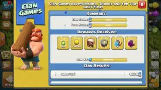 Collection of May Clan Games Rewards | Efficient use of the Rewards in upgrading | Clash of Clans |