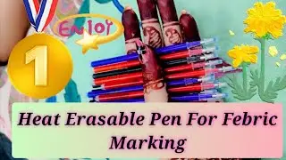 Heat Erasable Pen for Febric Marking🥰