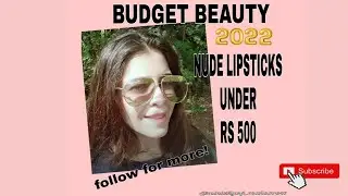 Nude Lipsticks under budget #budget Beauty @PoojaOberoiBeauty #youtubeshorts #share