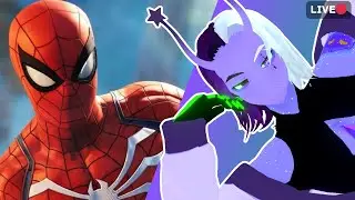 [Spider-Man Remastered] Putting the web shooters back on!! #vtuber #vtuberen
