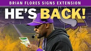 🚨 BREAKING NEWS 🚨 VIKINGS EXTEND Defensive Coordinator BRIAN FLORES!