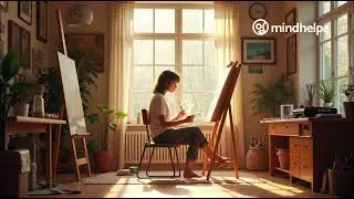 Generative Lo-fi Beats for Creative Work | Calm Art Studio YouTube Room