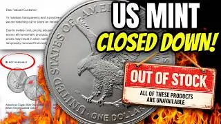 BREAKING: U.S. Mint SUSPENDS Silver Sales!