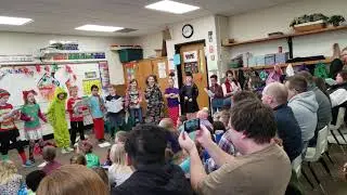 Lily's Christmas play 2019 3