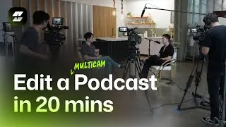 How to edit a multi-cam podcast in 20 minutes