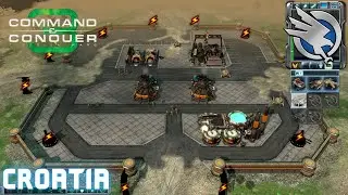 Command & Conquer 3 Tiberium Wars — GDI ХОРВАТИЯ (сложный)