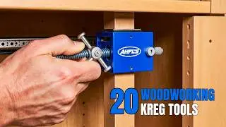 20 новых инструментов Kreg для деревообработки!