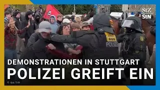Demo von Rechtsextremen in Stuttgart und anderen Gro&szlig;st&auml;dten